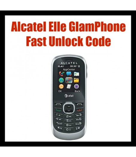 Alcatel Elle GlamPhone Unlocking Code